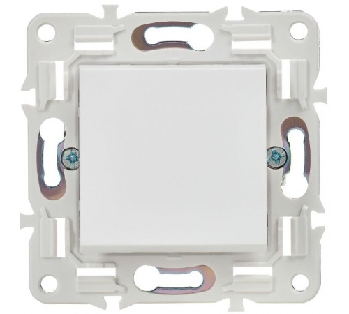 SKANDY Выключатель 1-клавишный 10А SK-V01W арктический белый  SK-V10-0-10-K01  IEK