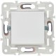 SKANDY Выключатель 1-клавишный 10А SK-V01W арктический белый  SK-V10-0-10-K01  IEK