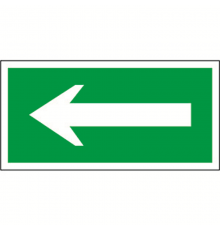 Пиктограмма (Наклейка) NPU-1510.N01"Движение к выходу" для JUNIOR S  a17635  Белый Свет