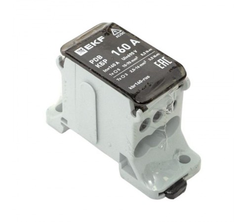 Клеммный блок распределительный КБР 160A  kbr160-rus EKF