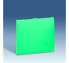 Simon 44 Aqua Накладка декоративная сменная для рамки под ориентационный светильник, S44 Aqua, прозрачный зелёный  4400092-108  Simon