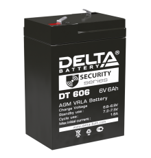 Аккумуляторная батарея ОПС серии DT 606 6В/6Ач  DT 606  DELTA