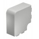 Крышка плоского угла кабельного канала WDK 60x110 мм (ПВХ,светло-серый) (WDK HF60110LGR)  6183425  OBO Bettermann