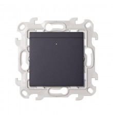 Simon 24 Графит Карточный выключатель  2410526-038  Simon