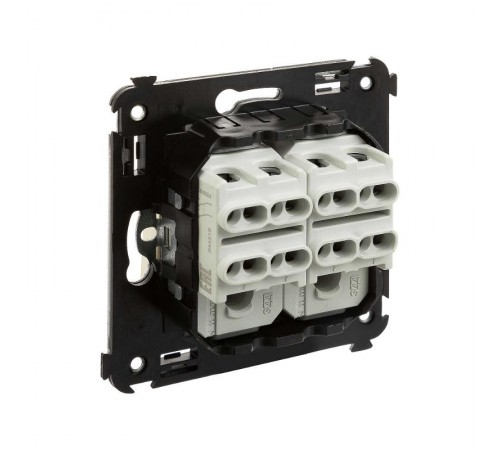 Инвертор двухклавишный в стену, "Avanti", "Ванильная дымка"  4405124  DKC