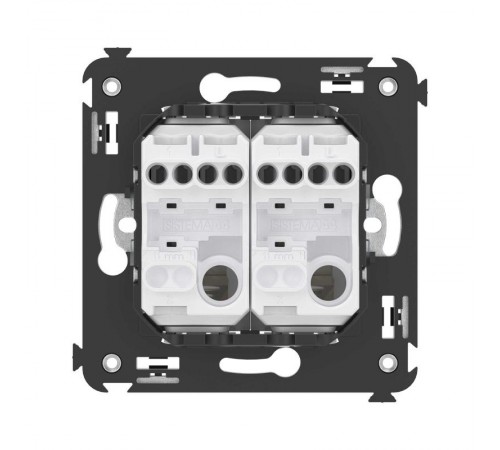 Инвертор двухклавишный в стену, "Avanti", "Ванильная дымка"  4405124  DKC