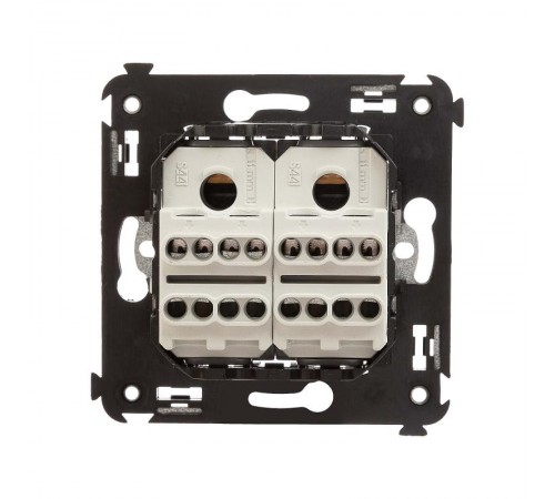 Инвертор двухклавишный в стену, "Avanti", "Ванильная дымка"  4405124  DKC