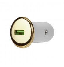 Зарядное устройство в прикуриватель REXANT USB, 5V, 1000mA, белое 16-0281  REXANT