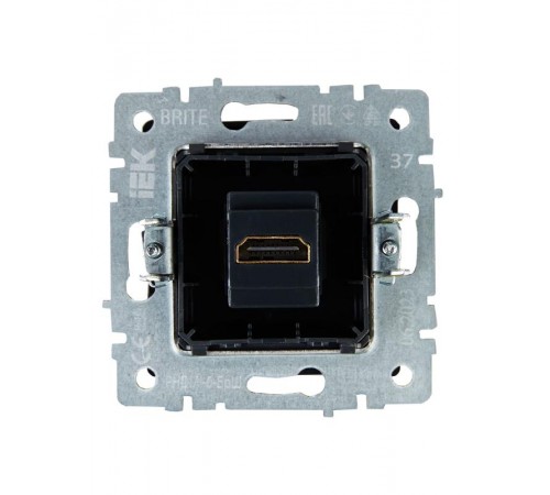 BRITE Розетка HDMI РHDMI-0-БрШ шампань   BR-H10-K37  IEK