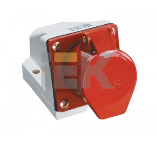 Розетка 115 стационарная 3Р+РЕ+N 16А 380В IP44  PSR12-016-5  IEK