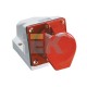 Розетка 115 стационарная 3Р+РЕ+N 16А 380В IP44  PSR12-016-5  IEK