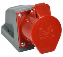 Розетка 115 стационарная 3Р+РЕ+N 16А 380В IP44  PSR12-016-5  IEK