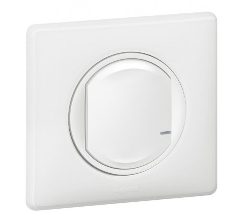 Выключатель Умный проводной Celiane с опцией светорег. 5-300Вт 230В рамка бел. глянец; бел. Netatmo  067721  Legrand