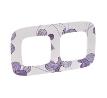 Valena ALLURE Флора Рамка 2-ая  754362  Legrand