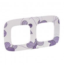 Valena ALLURE Флора Рамка 2-ая  754362  Legrand