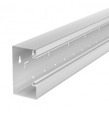 Кабельный канал Rapid 80 70x130x2000 мм (сталь,светло-серый) (GS-A70130LGR)  6277402  OBO Bettermann