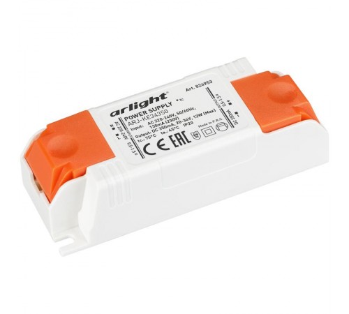 Блок питания ARJ-KE34350 (12W, 350mA)  024953  Arlight
