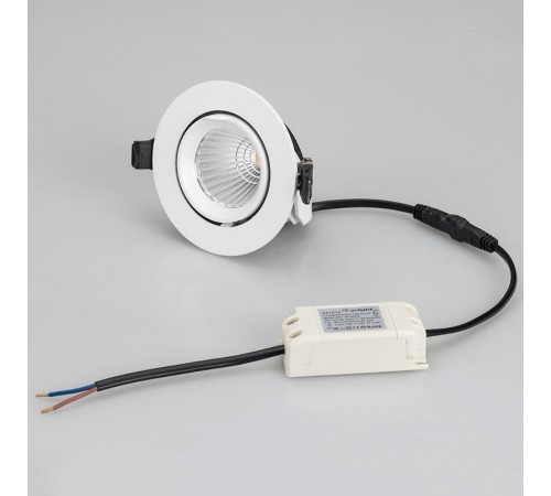 Светильник LTD-EXPLORER-R100-12W Warm3000 (WH, 38 deg)  024026  Arlight