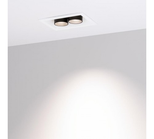 Светильник MS-ORIENT-BUILT-TURN-TC-S67x90-5W Day4000 (WH-BK, 30 deg, 230V) (Arlight, IP20 Металл, 5 лет)  032232  Arlight