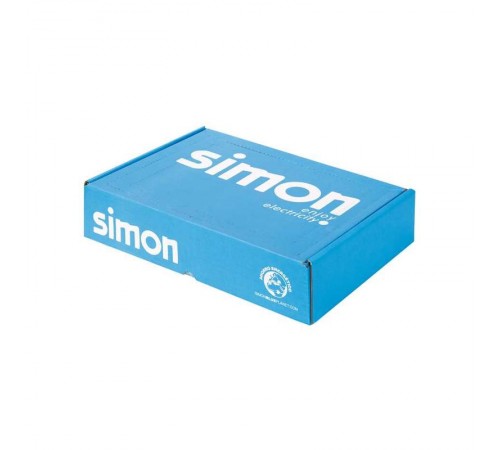 Simon Connect Монтажная коробка для люков в пол SF400-1, KF400-1, 52050204-035,в бетон, глубина 54,5-90 мм,пластик  G401  Simon