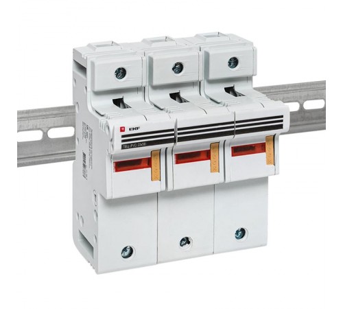 Предохранитель-разъединитель для ПВЦ 22x58 3P (с индикацией)  pr-22-58-3  EKF