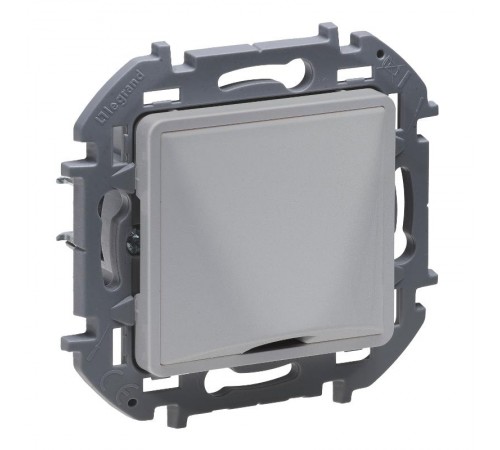 Inspiria Алюминий Вывод кабеля с зажимом для крепления 673892  Legrand