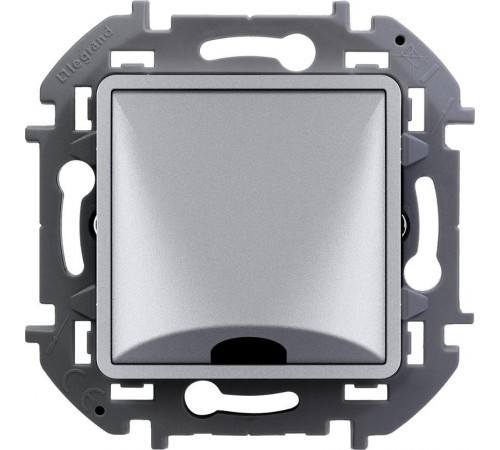 Inspiria Алюминий Вывод кабеля с зажимом для крепления 673892  Legrand