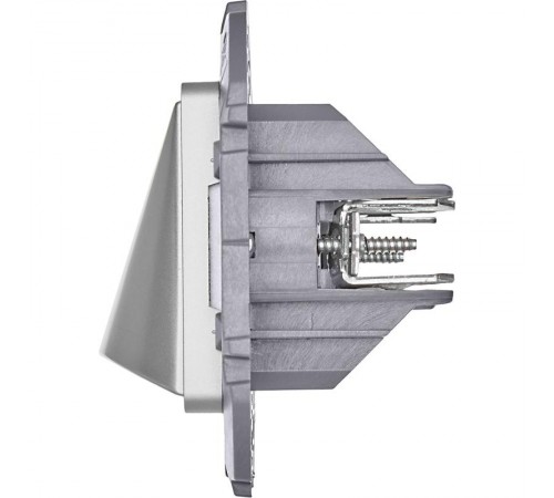 Inspiria Алюминий Вывод кабеля с зажимом для крепления 673892  Legrand