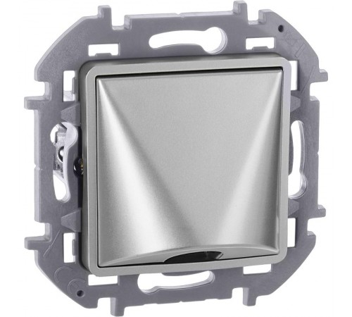 Inspiria Алюминий Вывод кабеля с зажимом для крепления 673892  Legrand