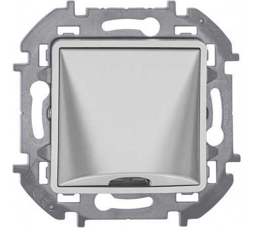 Inspiria Алюминий Вывод кабеля с зажимом для крепления 673892  Legrand