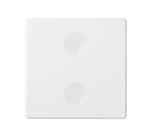 Сенсорный 2-кл выключатель с возможностью индивидуальной маркировки, белый  8000622-030  Simon