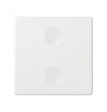 Сенсорный 2-кл выключатель с возможностью индивидуальной маркировки, белый  8000622-030  Simon