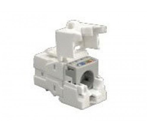 RJ-45 Модуль инф.розетки 110/Krone 6 кат.,бел.  87645  Ecoplast