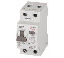 АВДТ 6кА  PRO D326E2C10A30 АД-32 электронное 1P+N C10 30мА тип A   Б0059193  ЭРА