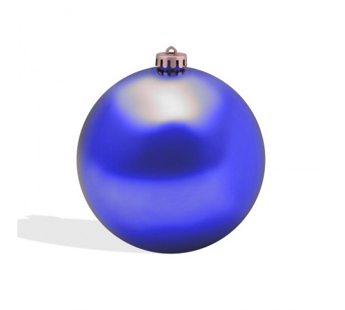 Елочная фигура Шар матовый 15 см, цвет синий  502-303  NEON-NIGHT
