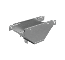 Т-ответвитель переходник 50х600-150 мм верт. c разворотом трассы на 90 град "ПЛЮС" (нчм)  TDPSplus90-50-600-150  КМ-профиль