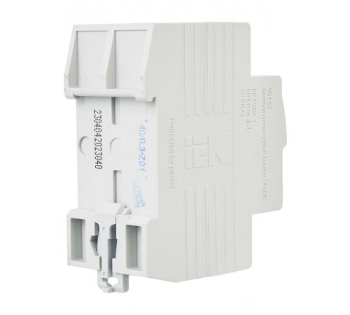 Выключатель дифференциальный (УЗО) ВД1-63 2п 40А 300мА тип AC  MDV10-2-040-300  IEK