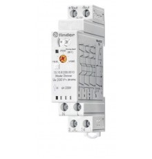 Модульный ведущий электронный диммер (Master); 4 функции; сигнал 0-10В; подключение до 32 ведомых диммеров (Slave)  151082300010  Finder