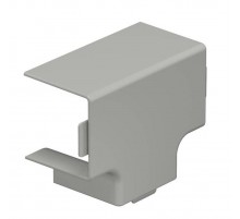 Крышка T-образной секции кабельного канала WDK 40x40 мм (ПВХ,серый) (WDK HT40040GR)  6158544  OBO Bettermann