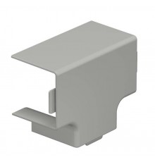 Крышка T-образной секции кабельного канала WDK 40x40 мм (ПВХ,серый) (WDK HT40040GR)  6158544  OBO Bettermann