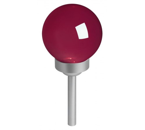 Садовый светильник Шар ERASF22-55 на солнечной батарее, RGB, 2LED, 20*20*62 см  Б0057656  ЭРА