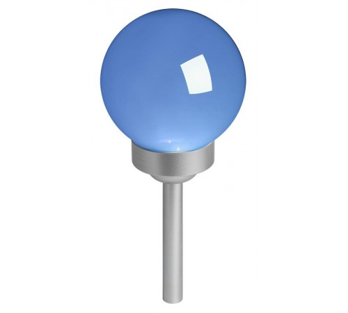 Садовый светильник Шар ERASF22-55 на солнечной батарее, RGB, 2LED, 20*20*62 см  Б0057656  ЭРА