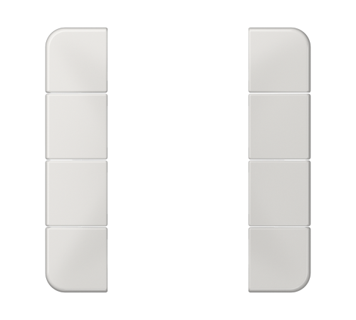 комплект накладок 4гр светло-серый  CD504TSALG  Jung