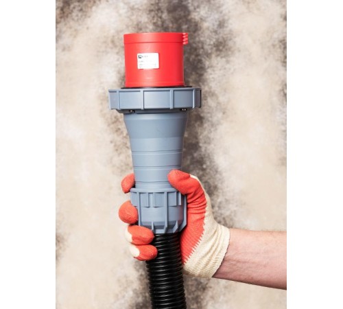 Вилка переносная 0442 3Р+РЕ 125А 380В IP67 EKF PROxima  ps-0442-125-380  EKF