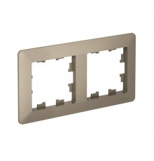 AtlasDesign Air Рамка 2-ая, Шампань / Дымчатый Черный  ATN220502  SE