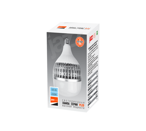 Лампа светодиодная промышленная PLED-HP-TR150 105w 6500K 9000Lm E27/E40(переходник в компл.)  .5036307  JAZZWAY
