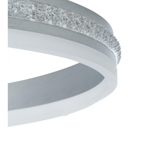 Светильник светодиодный подвесной декоративный 60W, 4200Lum, 4000K, IP20, белый AL5888 SHINNING RING  41699  FERON