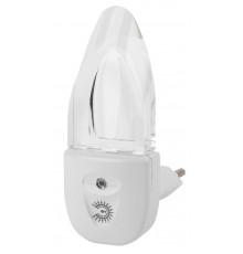 Ночник NN-618-LS 0,5Вт светодиодный белый  Б0019102  ЭРА