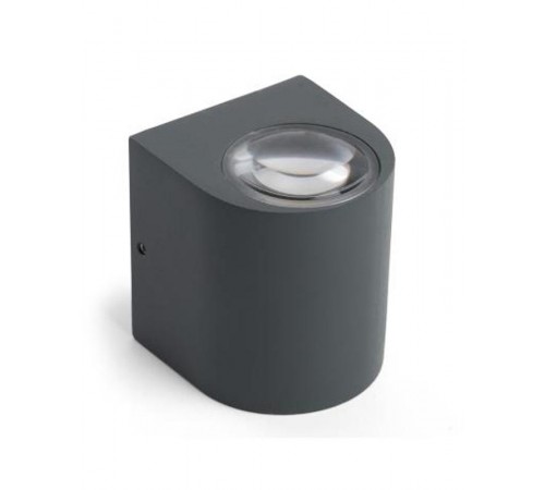 Светильник уличный светодиодный, 6W, 400Lm, 3000K, серый DH052  48475  FERON