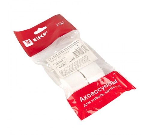 Угол внешний (25х16) (4 шт) Plast EKF PROxima Белыйobw-25-16x4EKF